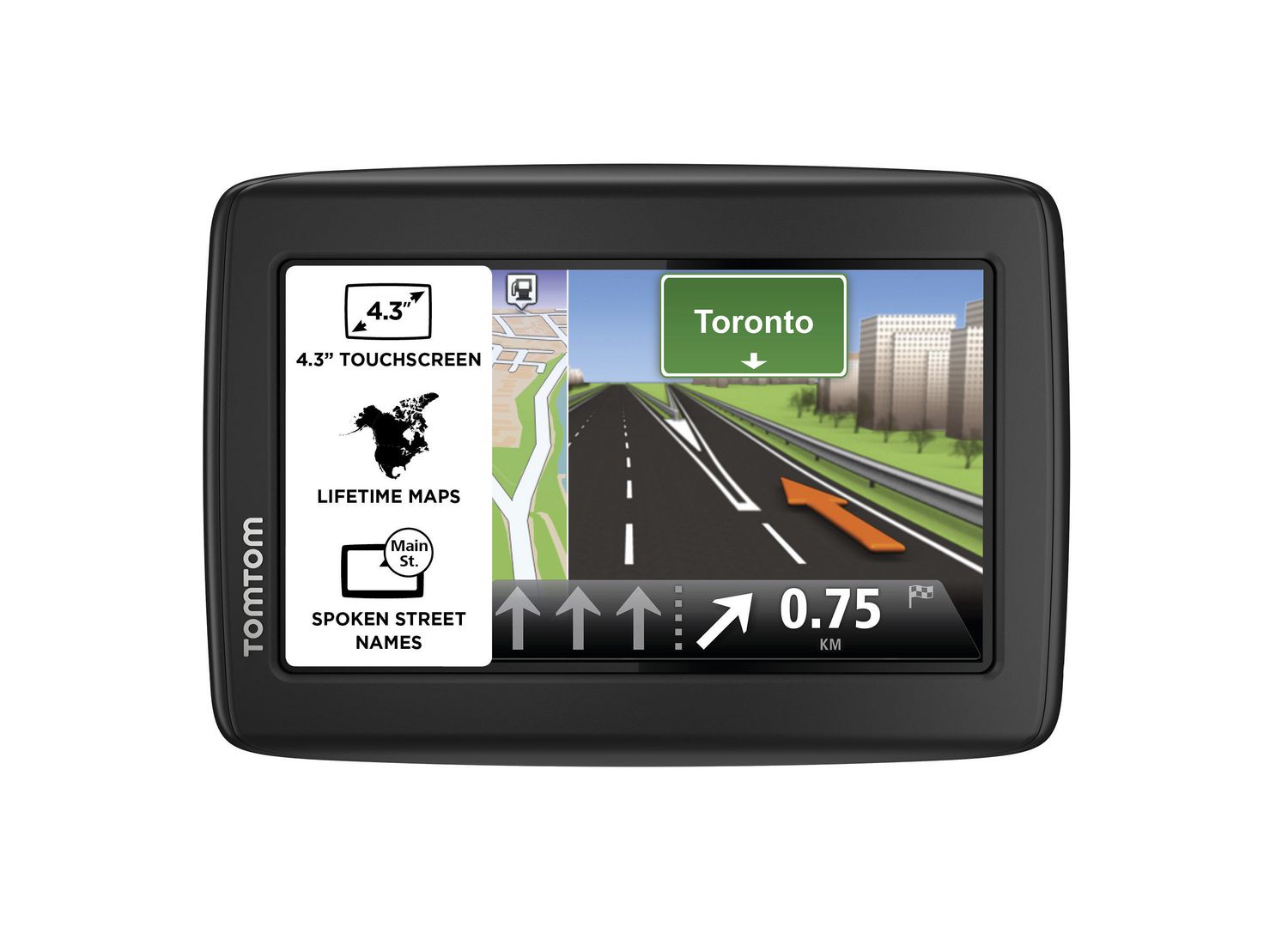 TomTom via 4.3" 1415M Gps Navigator Walmart Canada